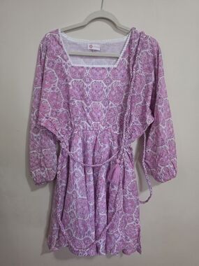Sisi Dress in Nettie Lavender Pinks